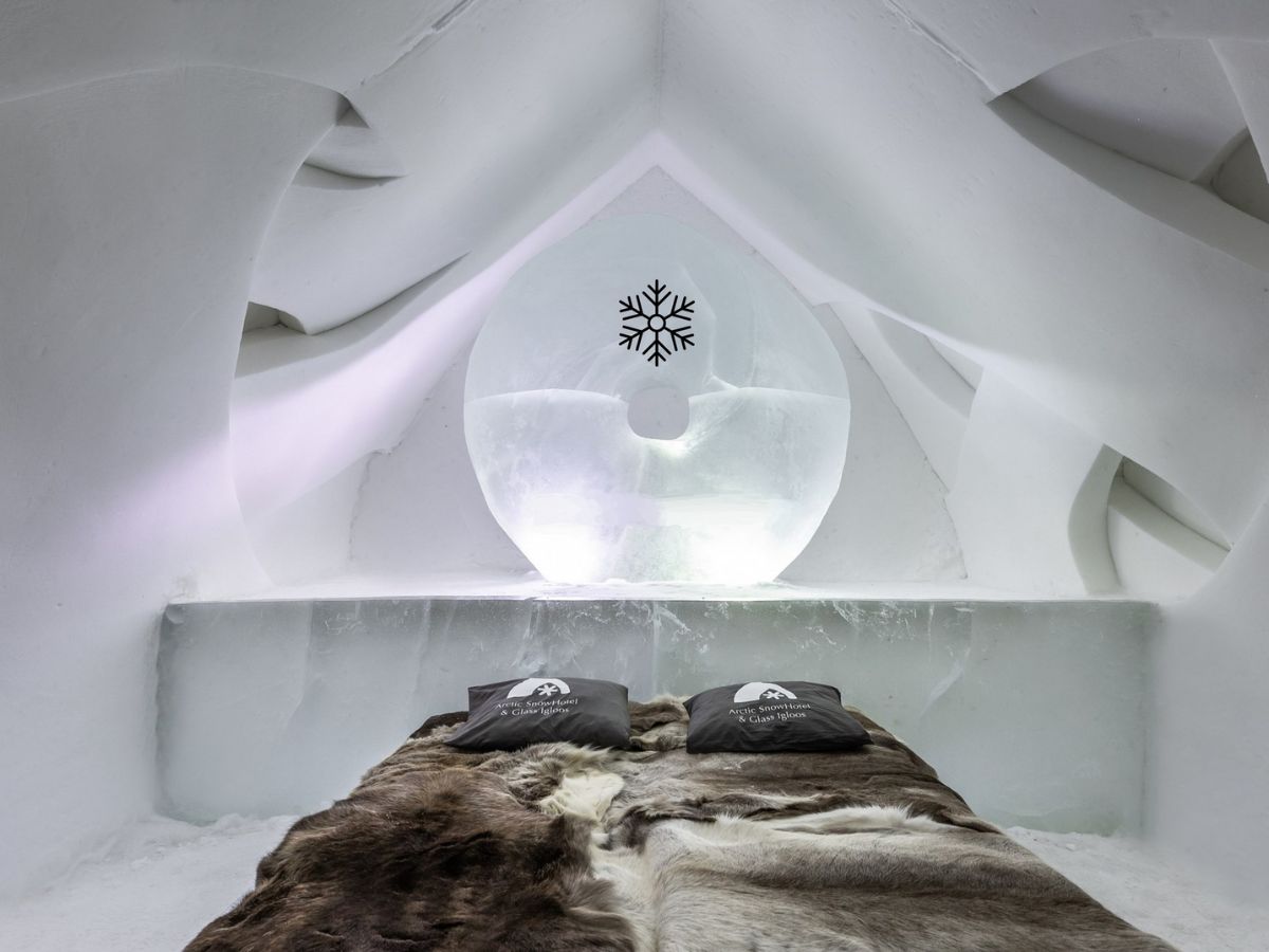 Artic SnowHotel & Glass Igloo 雪屋房型