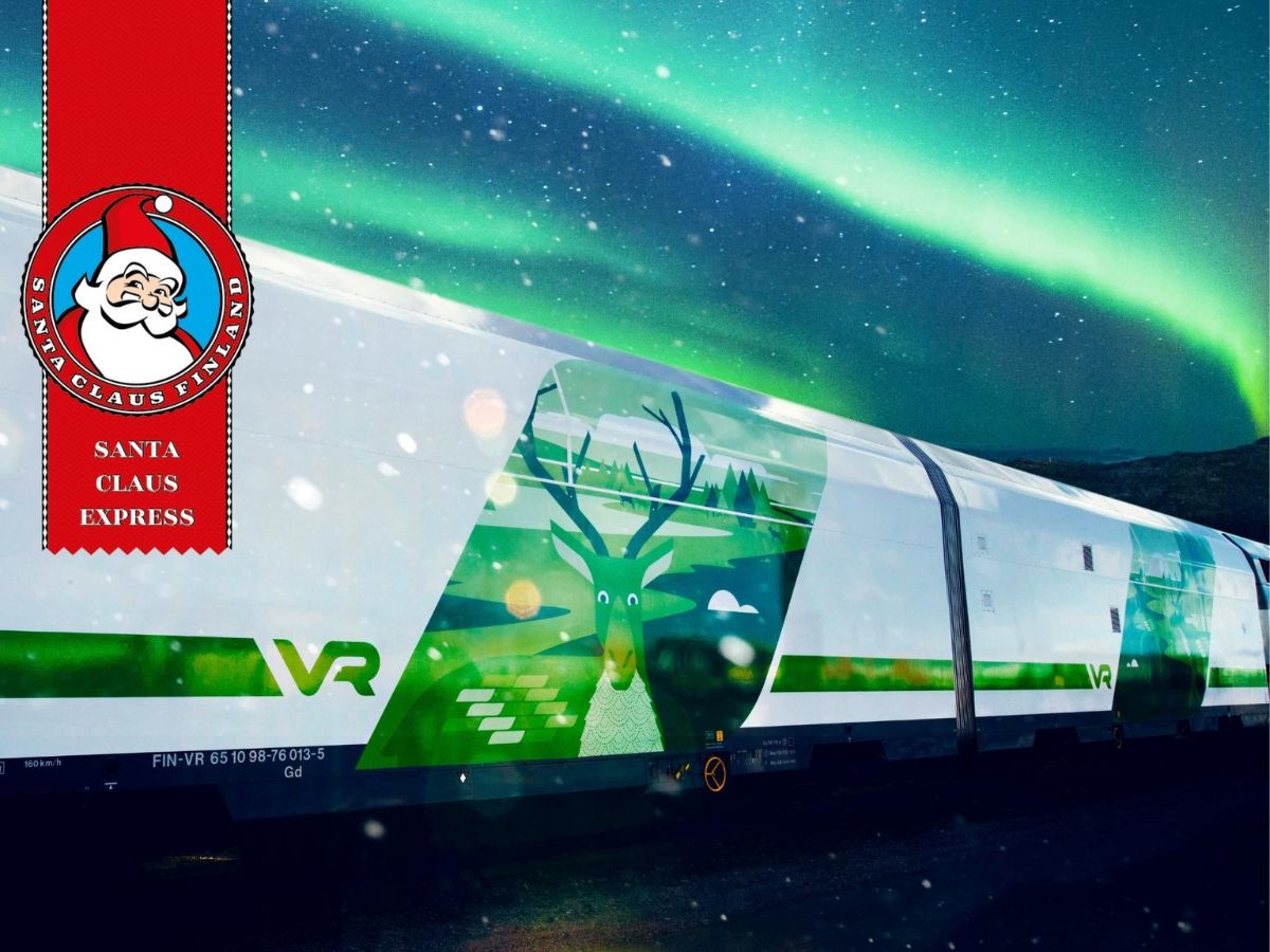 來往赫爾辛基及芬蘭聖誕老人村的特別列車