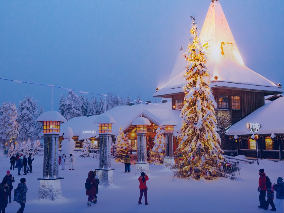 芬蘭聖誕老人村超有氣氛